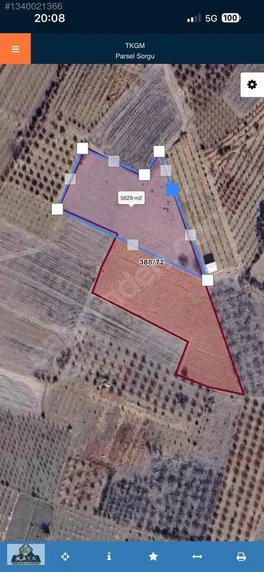 Korkuteli Küçükköyde 5.625 M2 Tarla — fotoğraf 1