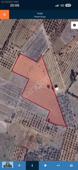 Korkuteli Küçükköyde 5.625 M2 Tarla — fotoğraf 3