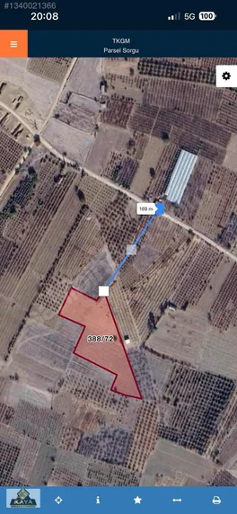 Korkuteli Küçükköyde 5.625 M2 Tarla — fotoğraf 5